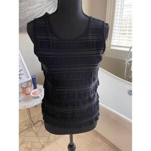 Ladies Beaded Tank Small